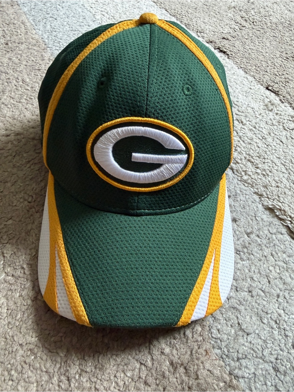 New Era 39 Fitted Green Bay Packers Official G Logo Med-Large Baseball Cap